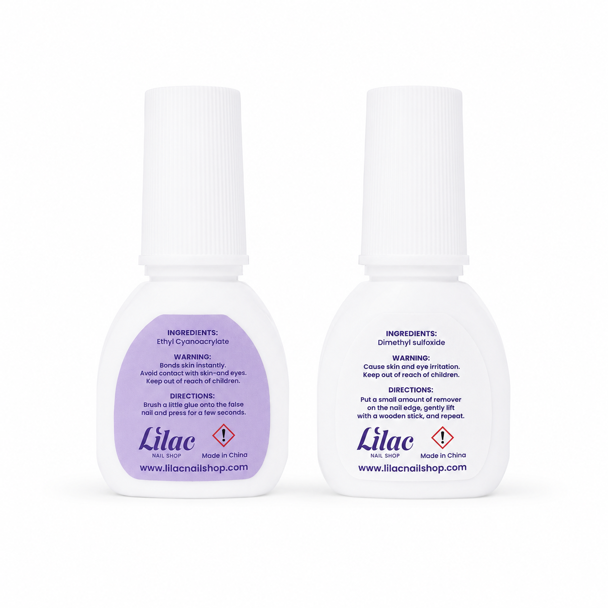 STRONG HOLD GLUE + NAIL GLUE REMOVER BUNDLE
