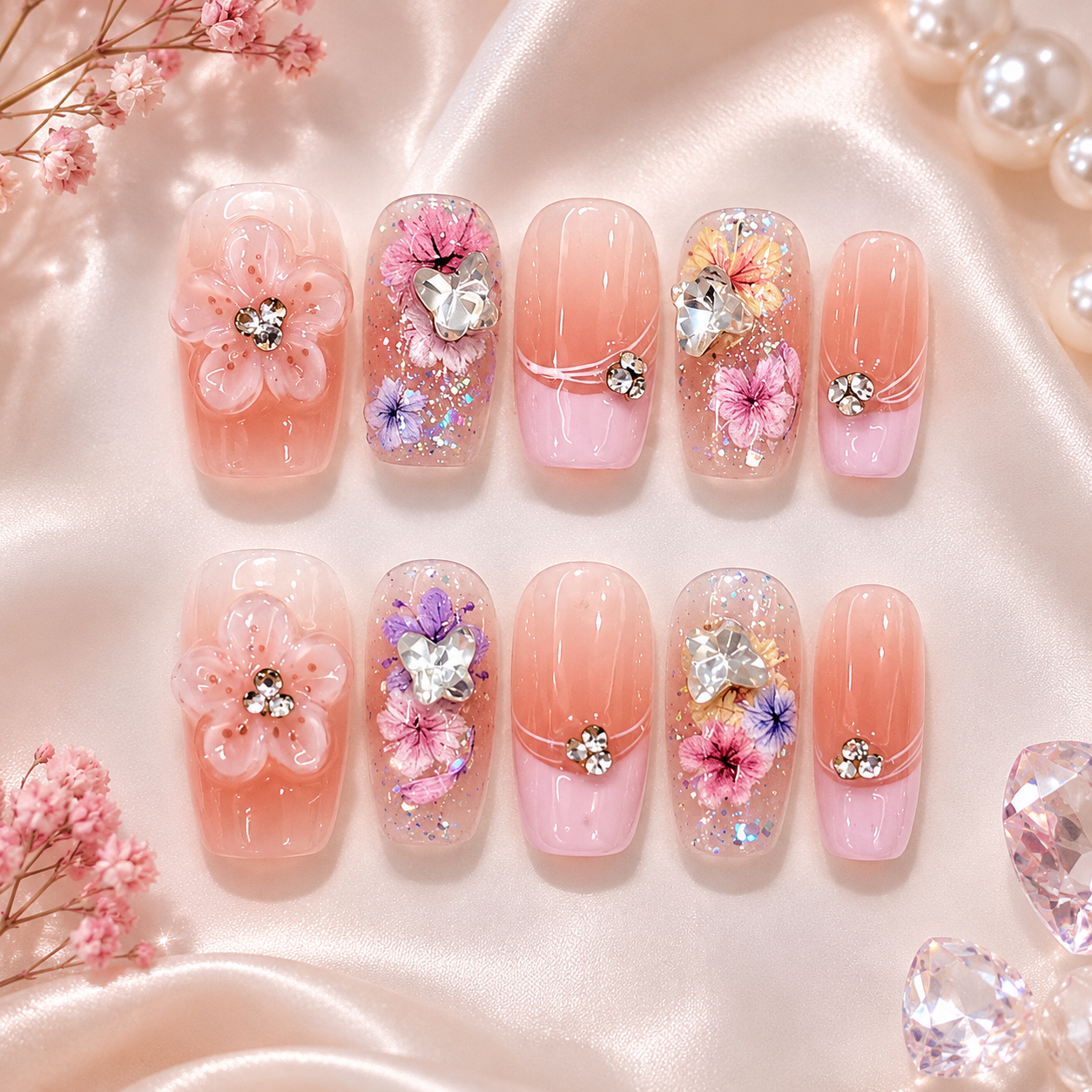 PASTEL FLORAL PINK