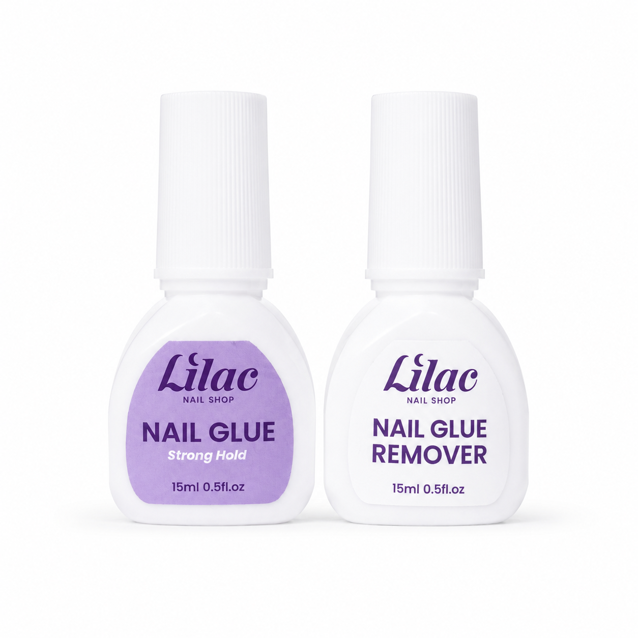 STRONG HOLD GLUE + NAIL GLUE REMOVER BUNDLE